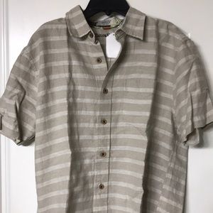 Short sleeved linen shirt NWOT